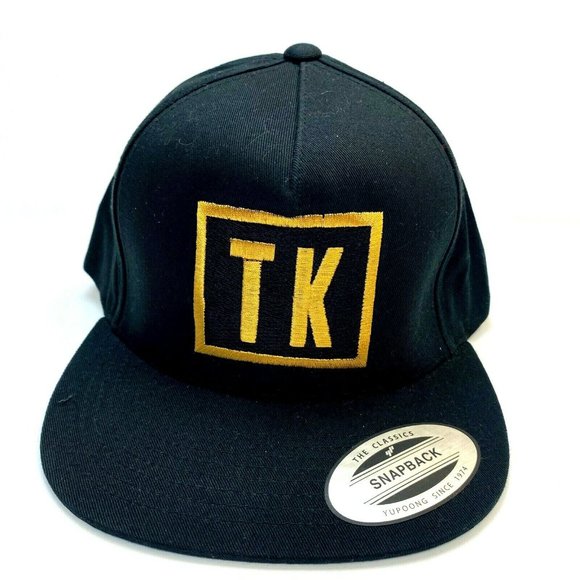 Tori Kelly TK & Arrow Logo Yupoong Snapback Hat - Concert / Tour - Black - Picture 1 of 5